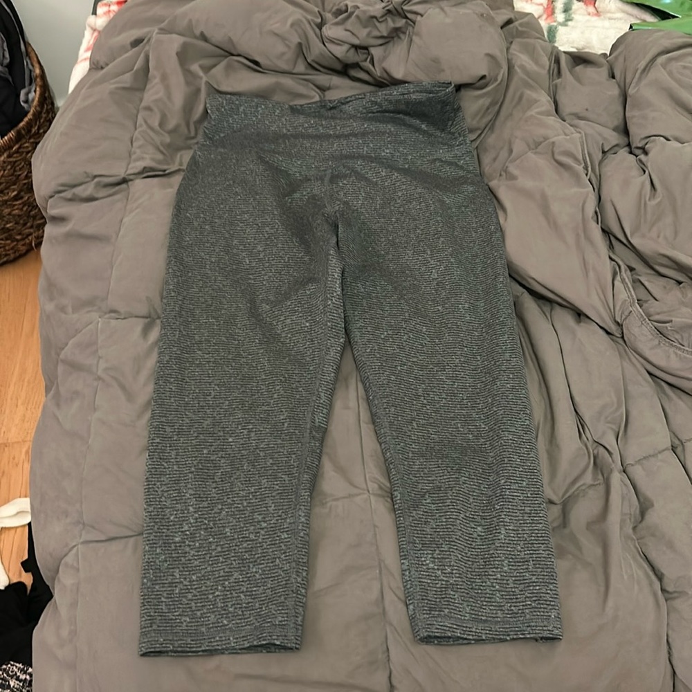 Grey/blue leggings